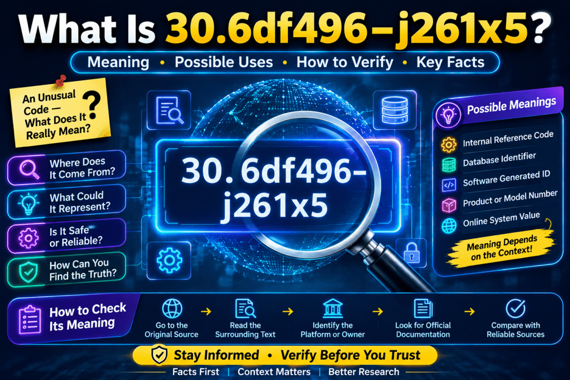 What Is 30.6df496–j261x5